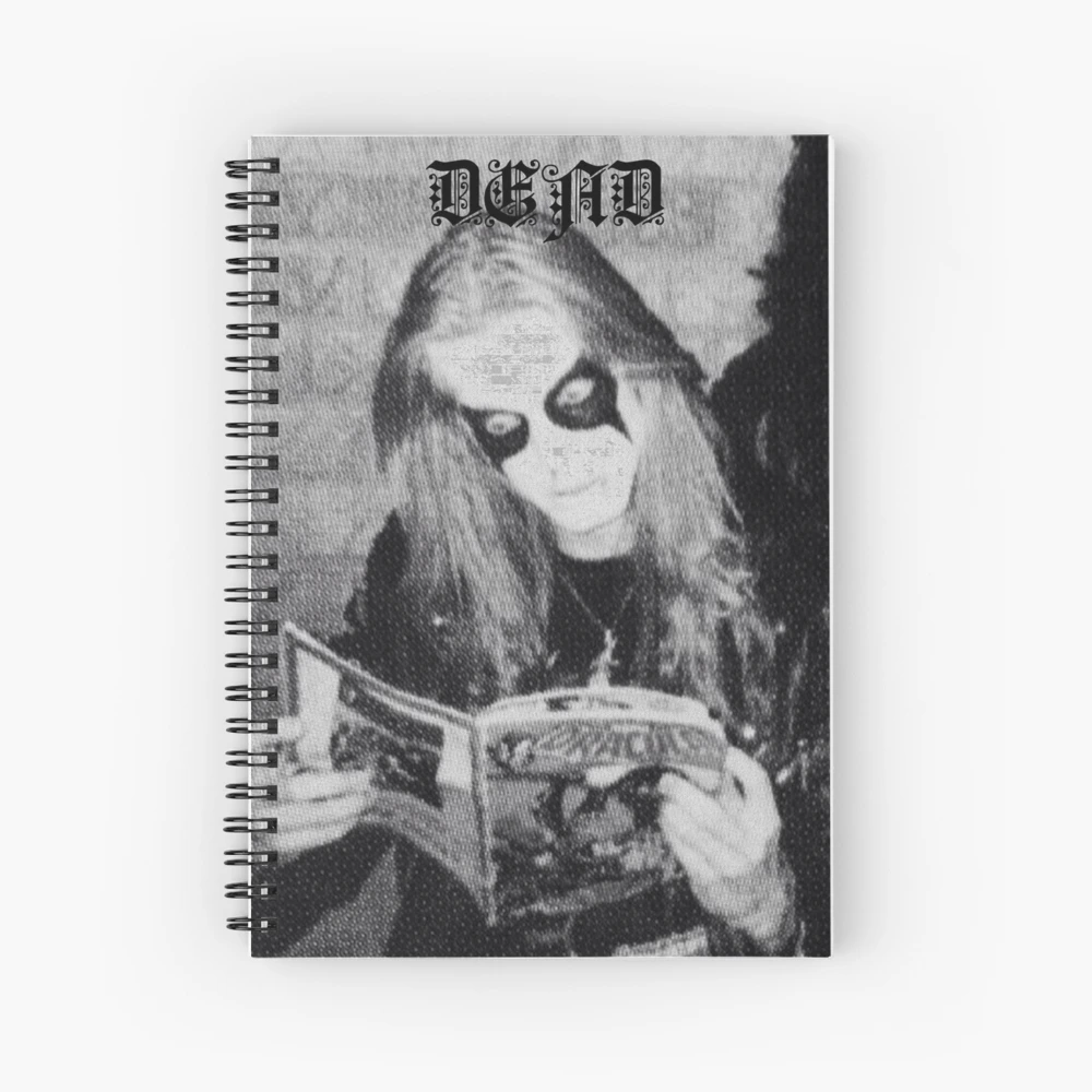 Shagrath Dimmu Borgir - Fuck Off Spiral Notebook for Sale by