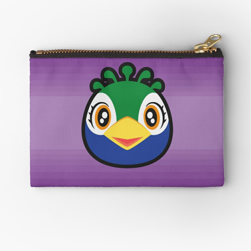 "JULIA ANIMAL CROSSING" Zipper Pouch by purplepixel ...