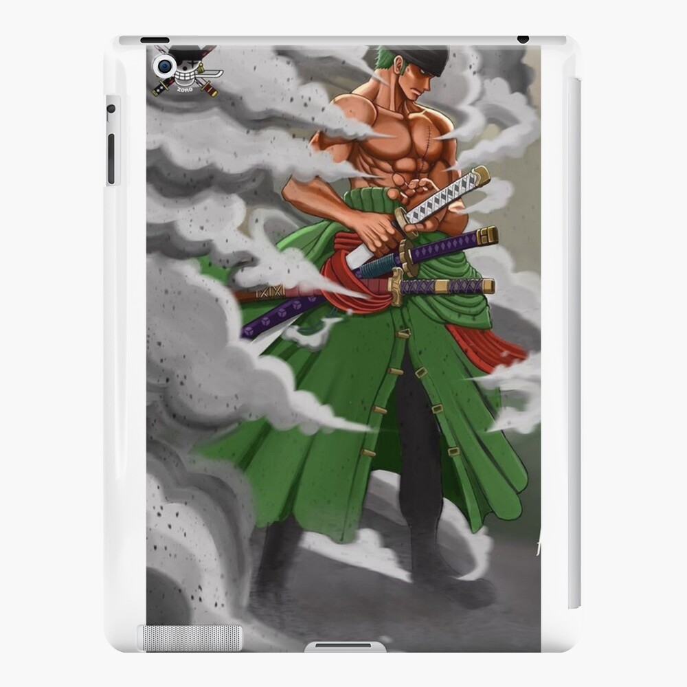 zoro one piece iPad Case & Skin by Marlow31