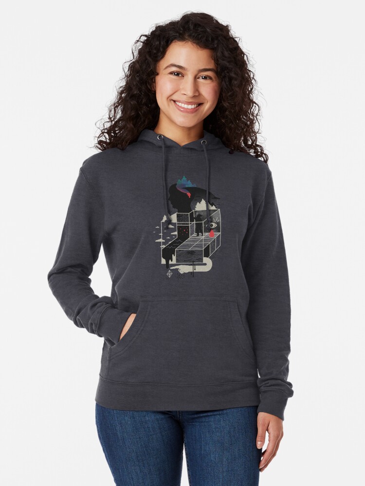 Alternate view of Lucid Screaming Lightweight Hoodie