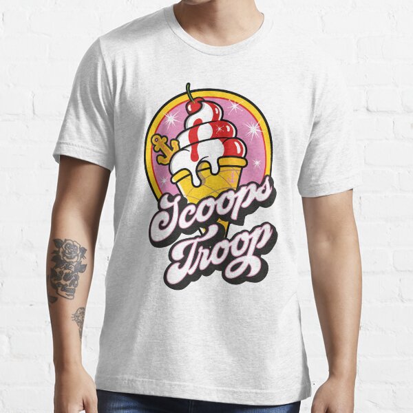 "Stranger Things Scoops Ahoy! Scoops Girl Trooper" Tshirt for Sale