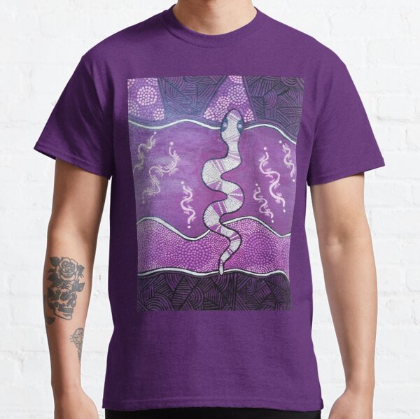 Aboriginal Snake Classic T-Shirt