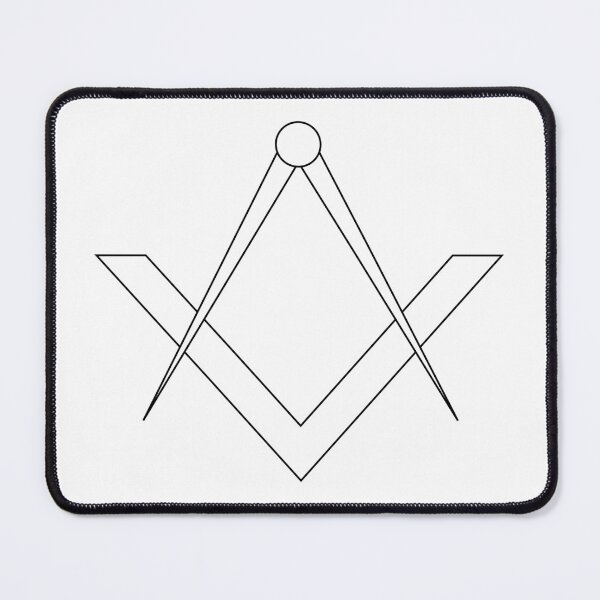 Item preview, Simple masonic symbol of the square and compass designed and sold by photonxt.