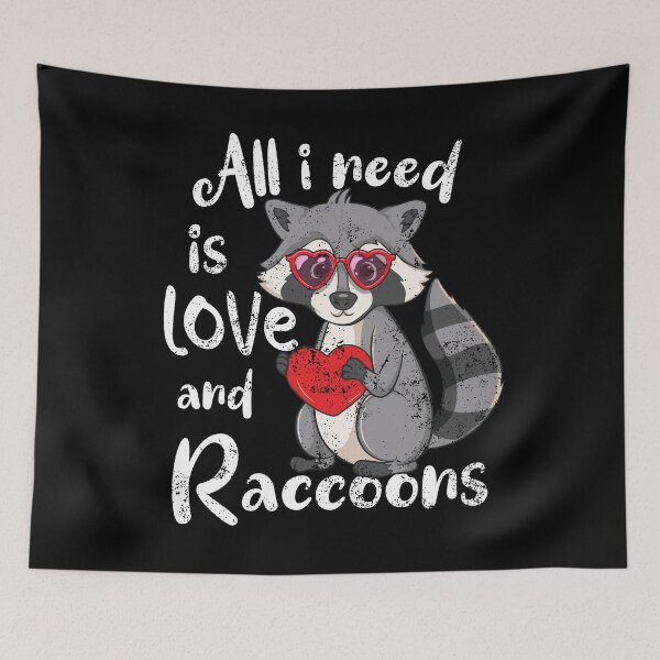Item preview, Funny Raccoon Lover I love Raccoon Vintage designed and sold by iliasjeff.