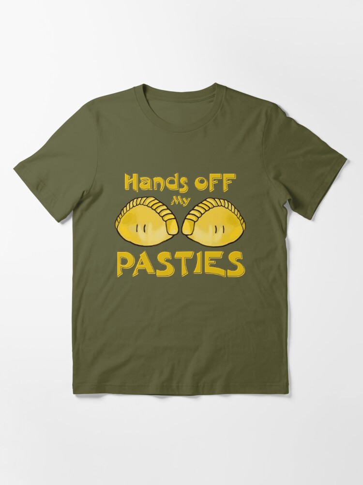 Cornish pasty fun, Hands off my Pasties , Funny Design Sticker