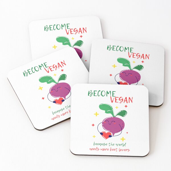 Item preview, Become Vegan Because The World Needs More Beet Lovers designed and sold by PatternBestFan.