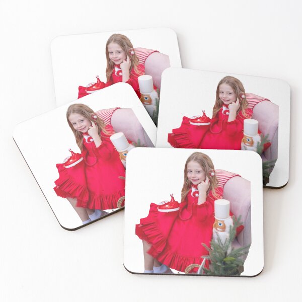 Item preview, Like Nastya in a red dress with telephone toy designed and sold by theJuniorJams.