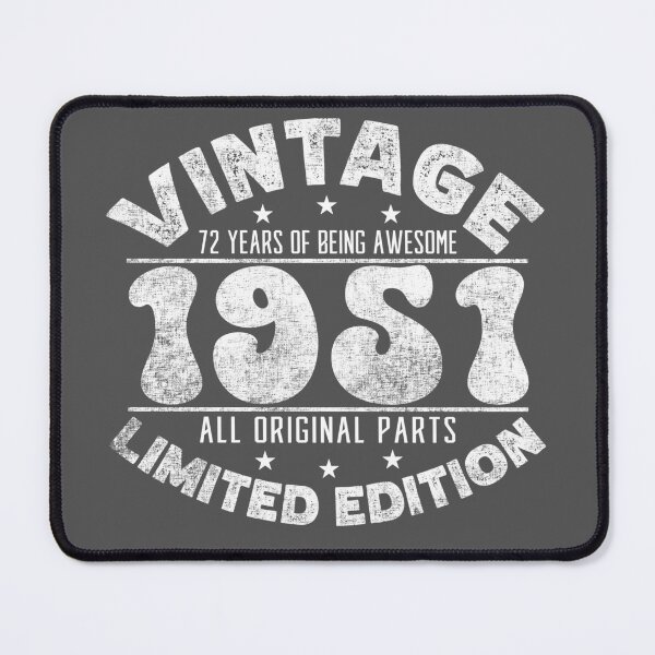 Item preview, Vintage 1951 Limited Edition | 72nd Birthday 72 Year Old designed and sold by engsasa.