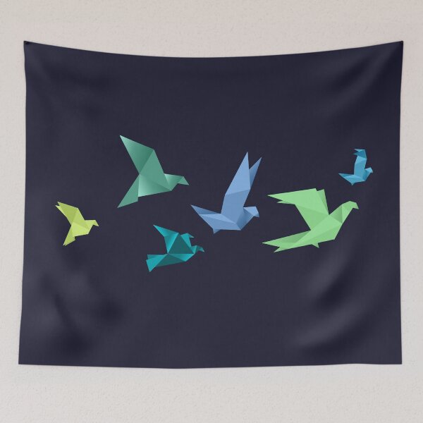 Item preview, Migration of paper birds designed and sold by makart2.