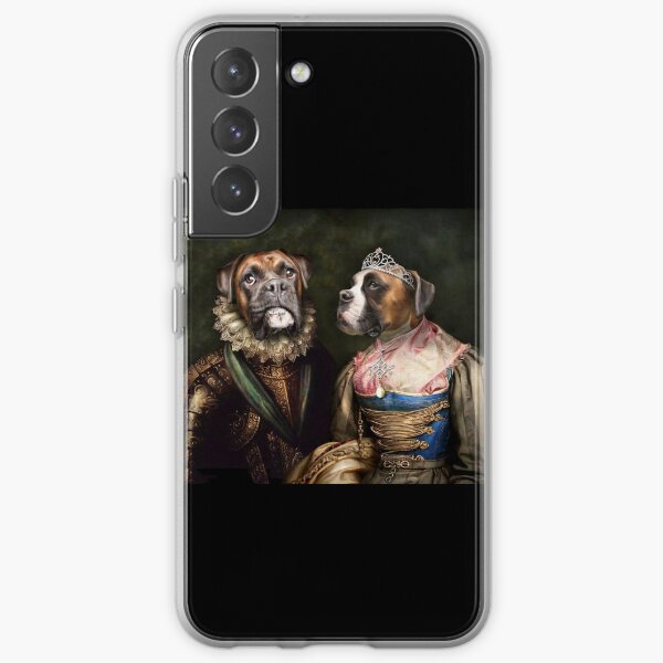 Boxer Dog Portrait - Ruby and Steve Samsung Galaxy Soft Case