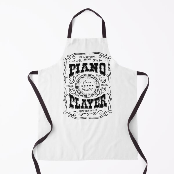 Item preview, PIANO PLAYER - WHISKY LABEL black designed and sold by KoolDsignsMUSIC.