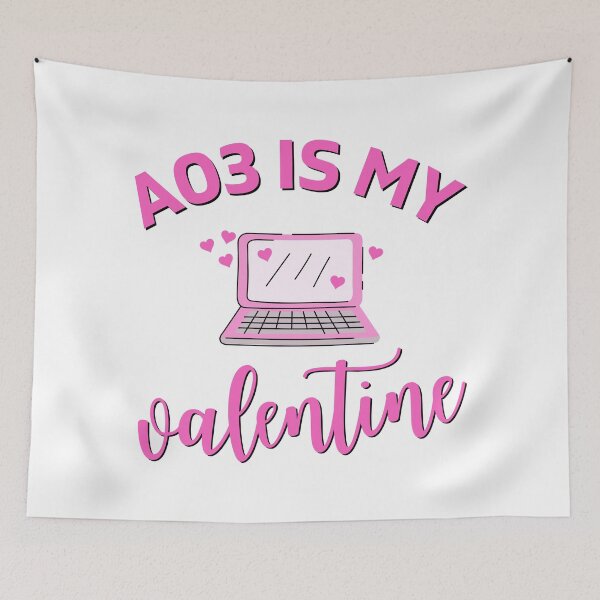 Item preview, Fangirl Life - AO3 Is My Valentine designed and sold by humnoo.