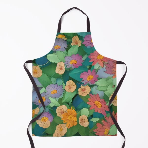 Item preview, Flower Garden with Golden Thread Pattern. designed and sold by DEKA777.