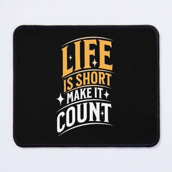 Item preview, Life is short, make it count T-Shirt designed and sold by dandeklerk.