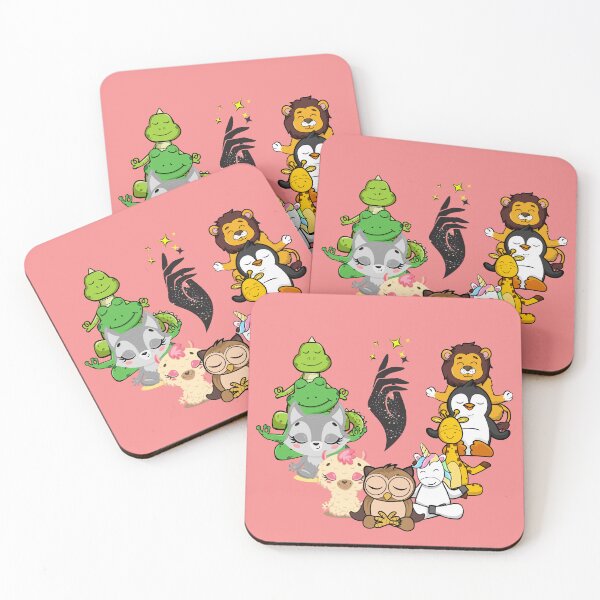 Item preview, Yoga Funny Buddies Together designed and sold by Swagmode.