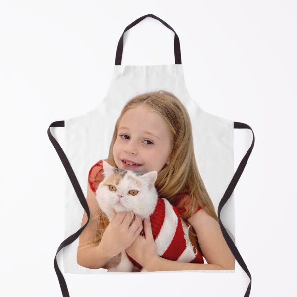 Item preview, like nastya holding a cute cat, like nastya cat lover designed and sold by theJuniorJams.