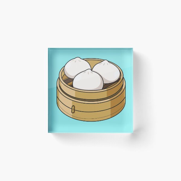 Item preview, Dim sum cartoon illustration designed and sold by Misscartoon.