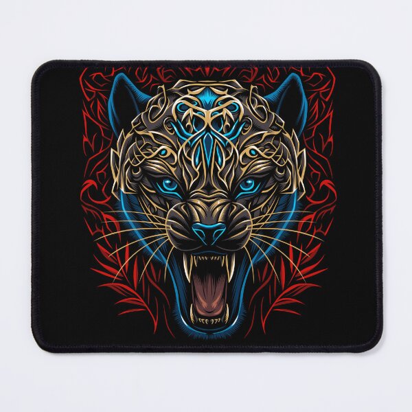 Item preview, tribal gold panther designed and sold by albertocubatas.
