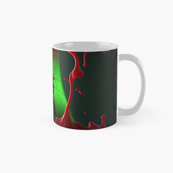 Item preview, A tree of red vein growing from a green toxin glass | Digital art designed and sold by cartyourchoice.