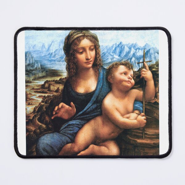 Item preview, Madonna of the Yarnwinder designed and sold by elalaoui attou.
