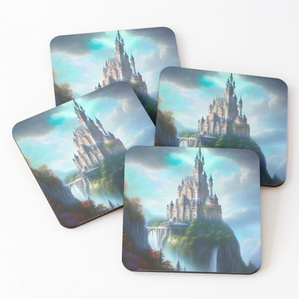 Item preview, Fantasy Castle With a Grand Sky designed and sold by SapphireMyst.