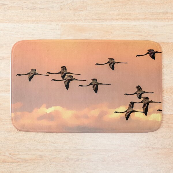 Item preview, Flocks of Cranes at Sunset designed and sold by OnigiriDoctor.