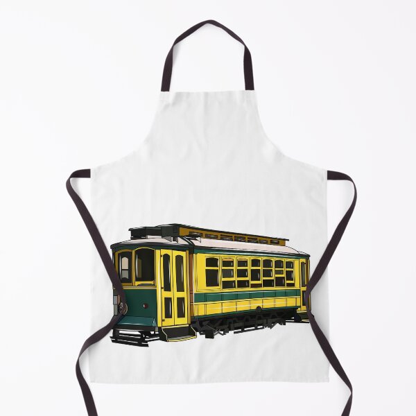Item preview, Mata trolley cartoon illustration designed and sold by Misscartoon.