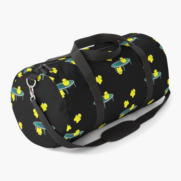 Item preview, gruntpigs trampolining yellow whobbly blobs designed and sold by gruntpig.