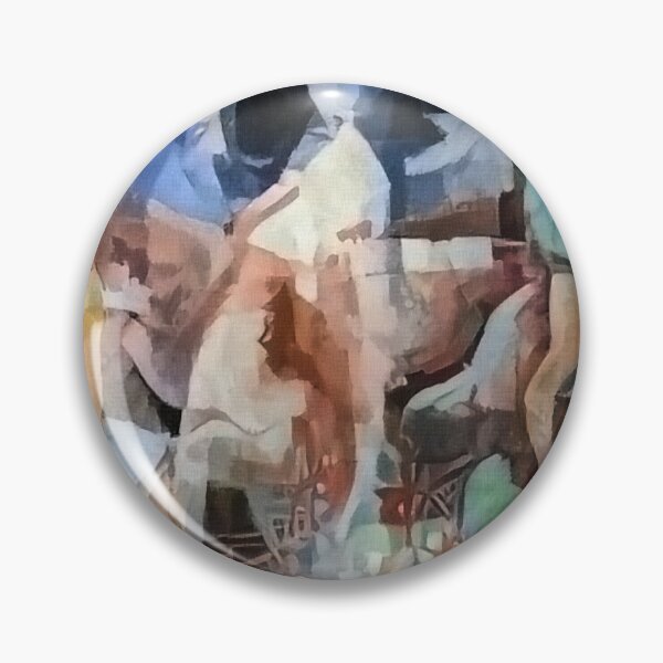 Item preview, Abstract painting in soft colors designed and sold by rolffimages.