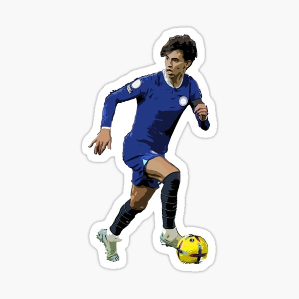 Felix #11 POR Red Green 22 Football Jersey Sticker for Sale by