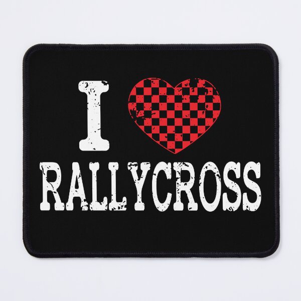 Item preview, I Heart Rallycross, I Love Rallycross designed and sold by DirtyGirlGraphics.