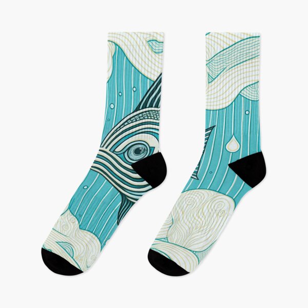 Item preview, Blue Fish Pattern | Fish in the Sea | Cute of fish | Pastel Fish | Swedish Fish | high resolution  designed and sold by Synthetic-Intel.