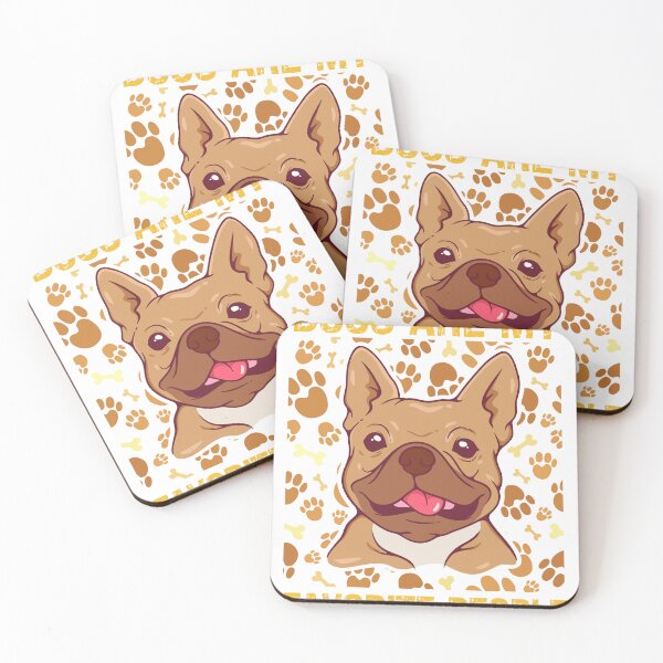 Item preview, Dogs Are My Favorite People French Bulldogs designed and sold by Babytopia.