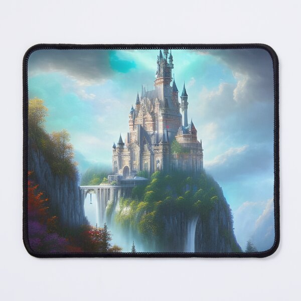 Item preview, Fantasy Castle With a Grand Sky designed and sold by SapphireMyst.