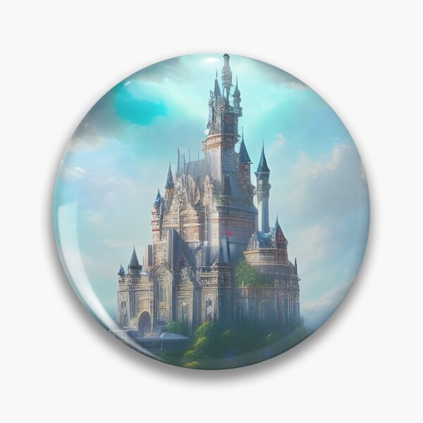 Item preview, Fantasy Castle With a Grand Sky designed and sold by SapphireMyst.