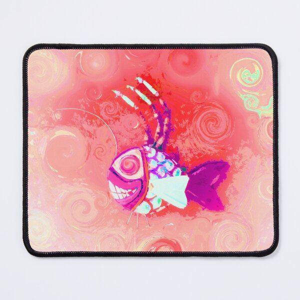Item preview, Boho Fish Groovy Hippie Vibes Coastal Bohemian Style Décor or Art 1 of 2 designed and sold by Beachy.