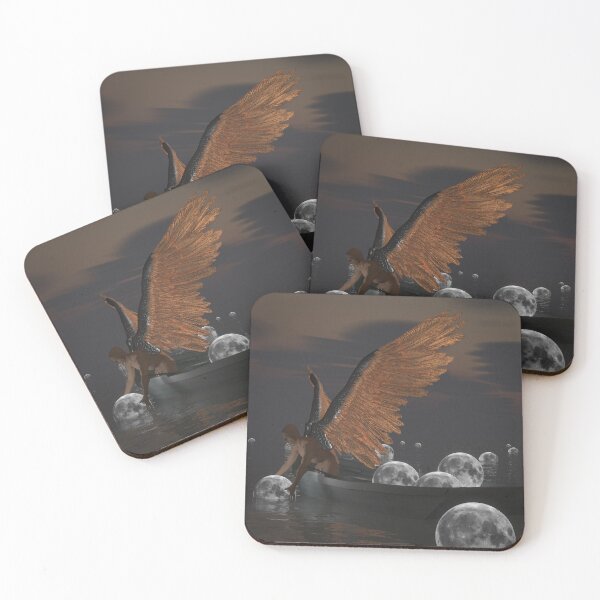 Item preview, Angel collects moons designed and sold by rolffimages.