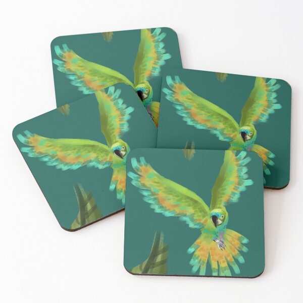 Item preview, flying parrot designed and sold by miriam-miranda.