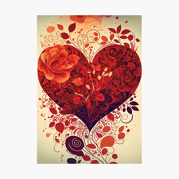 Item preview, Heart's Flower designed and sold by fi-generations.
