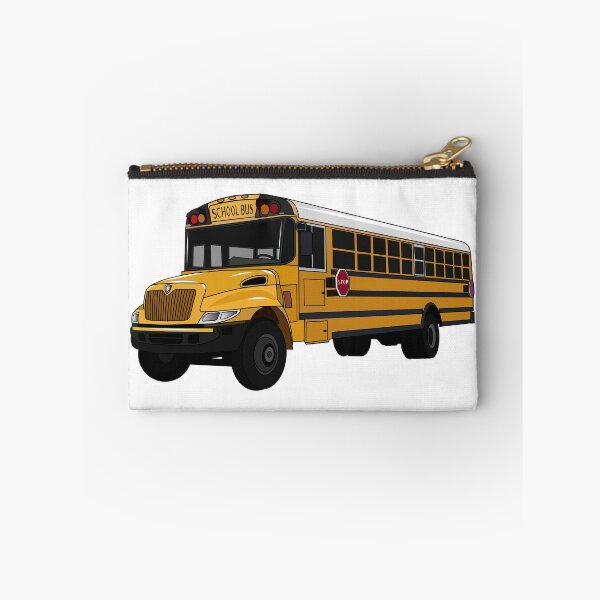 Item preview, School bus cartoon illustration designed and sold by Misscartoon.