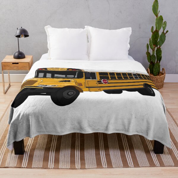 Item preview, School bus cartoon illustration designed and sold by Misscartoon.