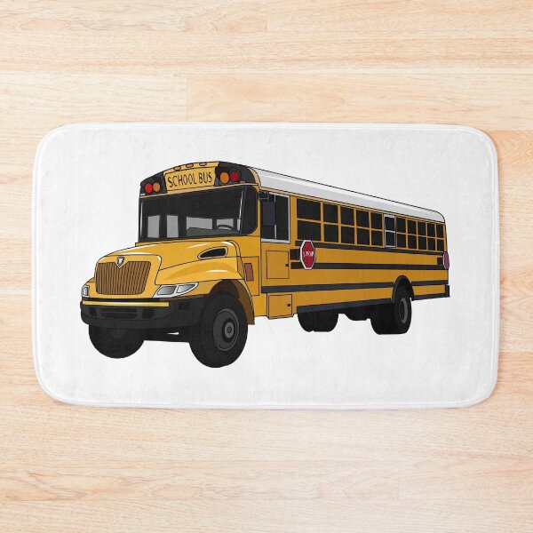 Item preview, School bus cartoon illustration designed and sold by Misscartoon.