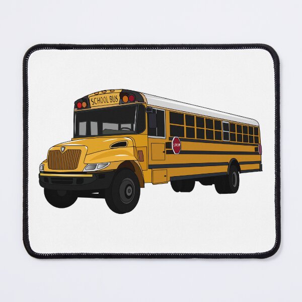 Item preview, School bus cartoon illustration designed and sold by Misscartoon.