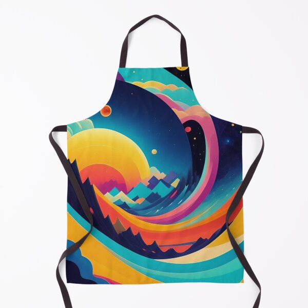 Aperçu de l'œuvre Belle illustration vectorielle abstraite colorée art numérique boucles et vagues 9 créée et vendue par vishalraifx.