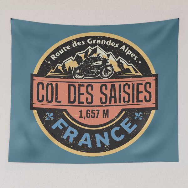 Aperçu de l'œuvre Col des Saisies, Route des Grandes Alpes créée et vendue par studio838.