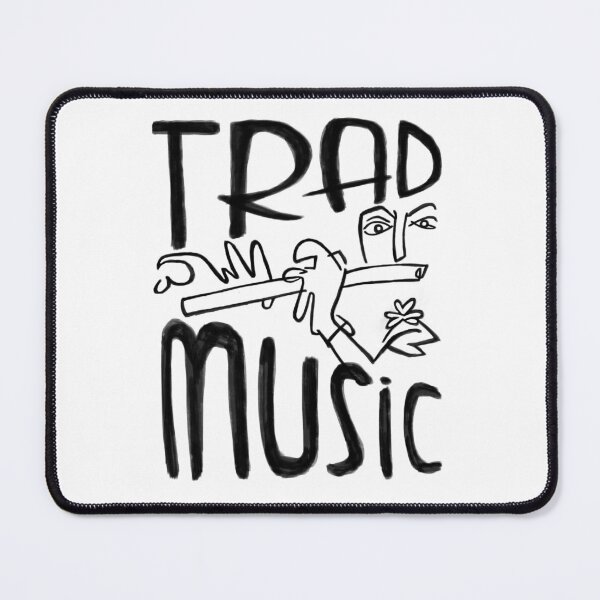 Item preview, Irish Music, Flute Player, Irish Trad Music designed and sold by badlydrawnbabe.