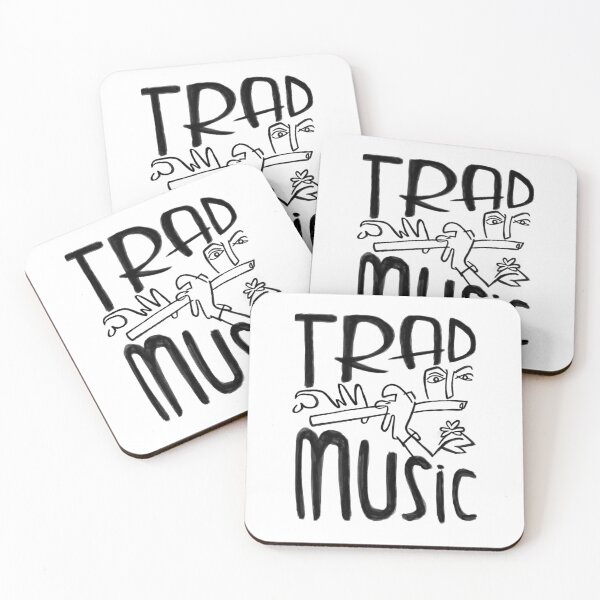 Item preview, Irish Music, Flute Player, Irish Trad Music designed and sold by badlydrawnbabe.