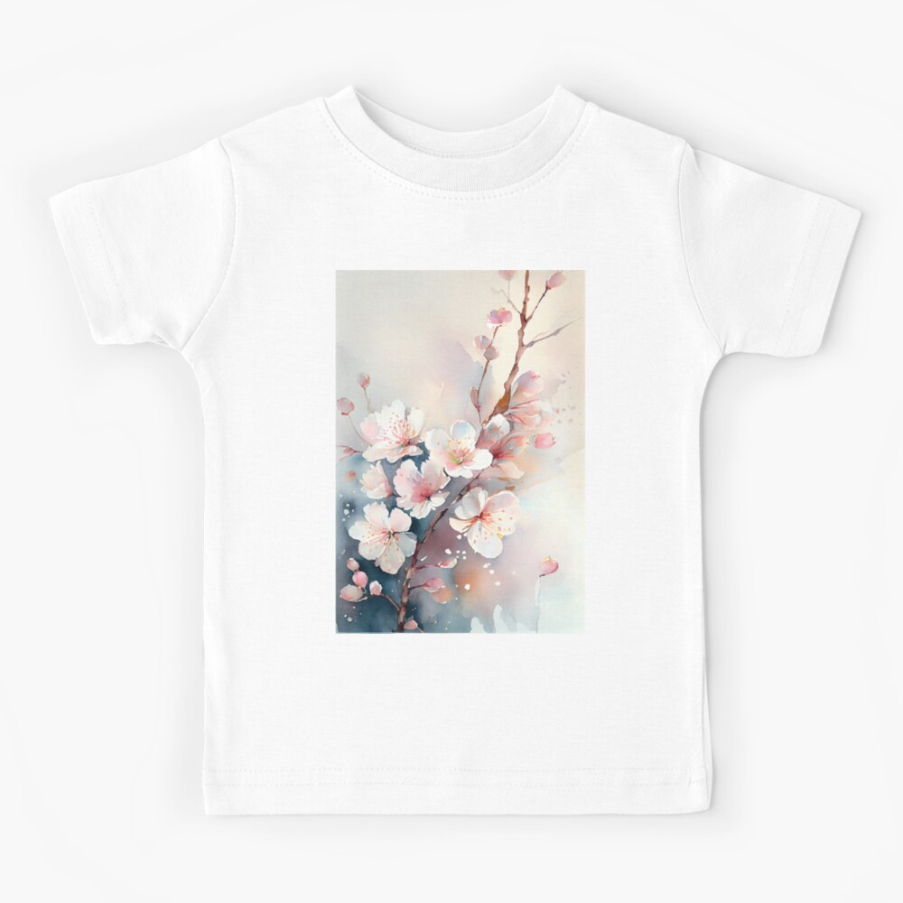 Japanese Sakura Garden Geisha Mount Fuji Cherry Blossom T-Shirt