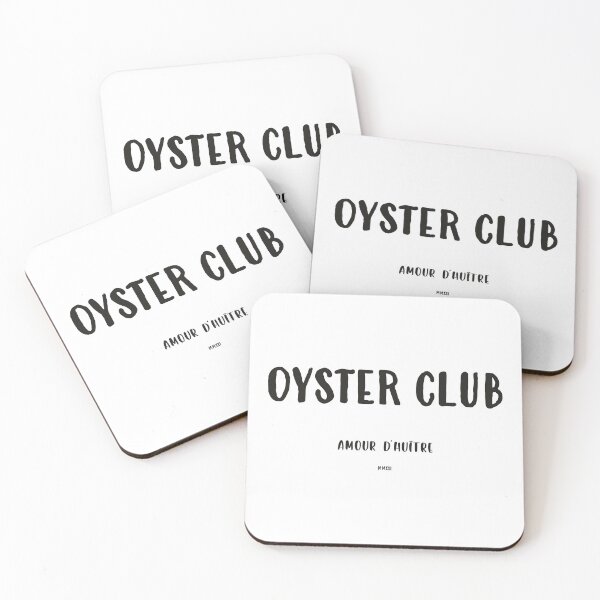 Item preview, OYSTER CLUB  amour d'huître designed and sold by iGrowTomatoes.