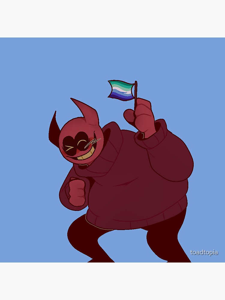 bob velseb pride - gay man Sticker for Sale by toadtopia